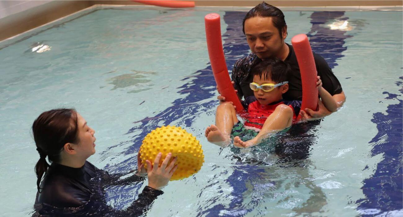 Hong Kong: Water therapy for Children with Special Needs - The Leaders