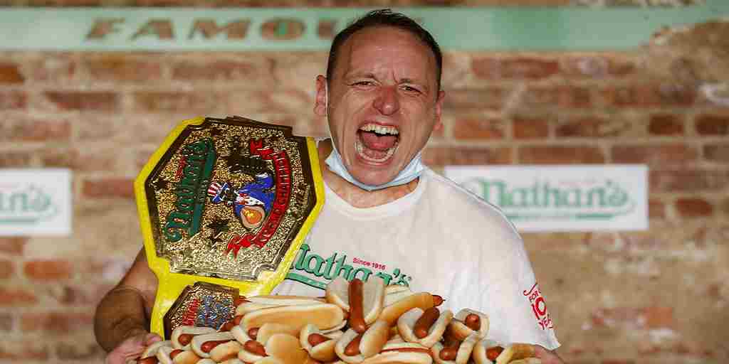 Joey Chestnut Sets New World Record with 75 Hot Dogs at Nathan’s Hot