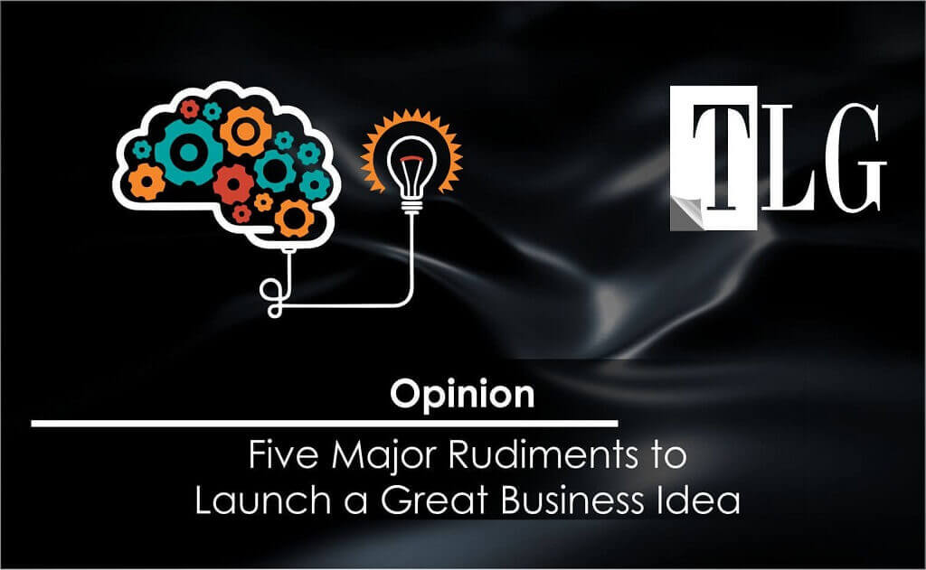 Five Major Rudiments to Launch a Great Business Idea