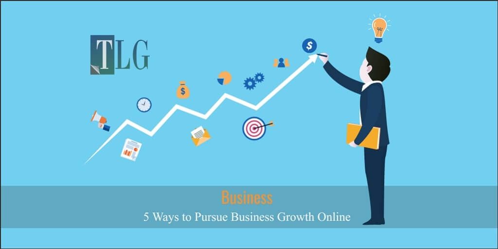 Business- 5 ways to pursue business growth online