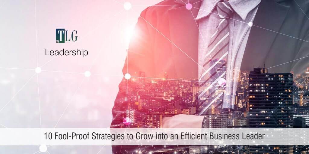 Leadership-10 Fool-Proof Strategies to Grow into an Efficient Business Leader