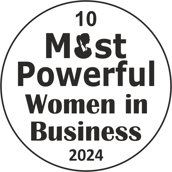 10 MOST POWERFUL WOMEN IN BUSINESS 2024 Issue Logo
