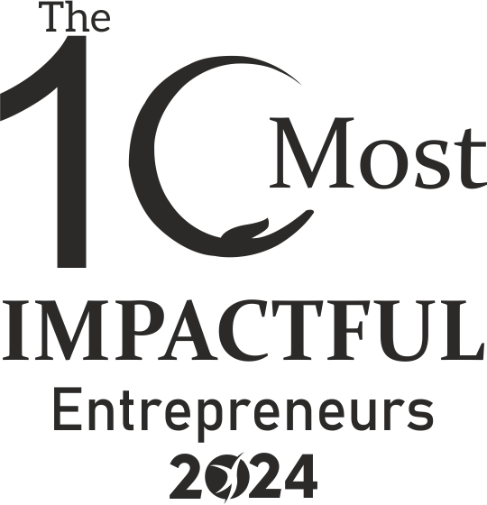 The 10 Most Impactful Entrepreneurs 2024 Issue Logo 2