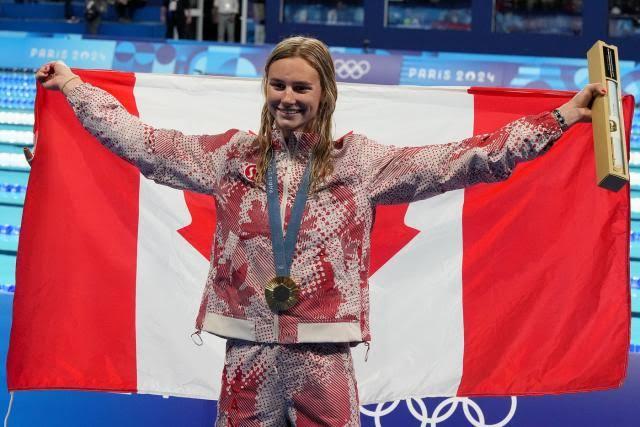 Canada concludes Olympic swimming with eight medals