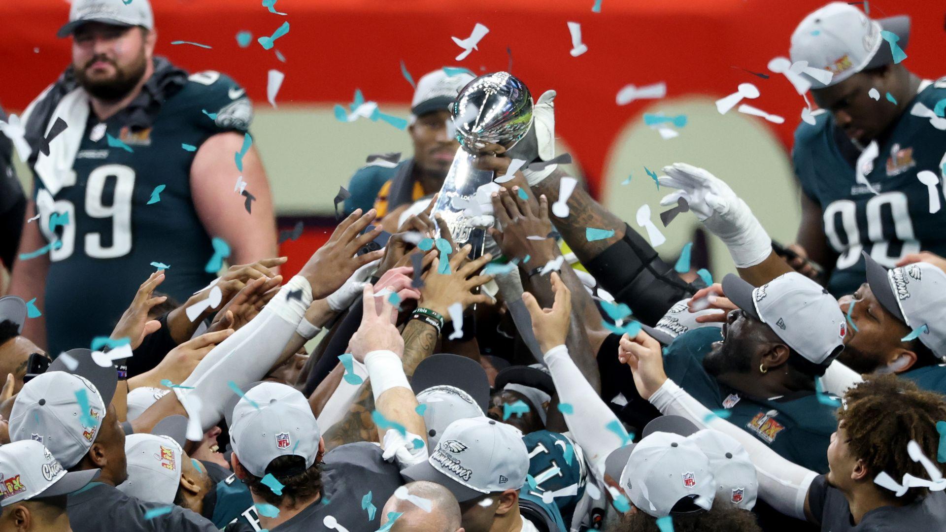 Eagles Dominate Chiefs for Super Bowl Victory in New Orleans