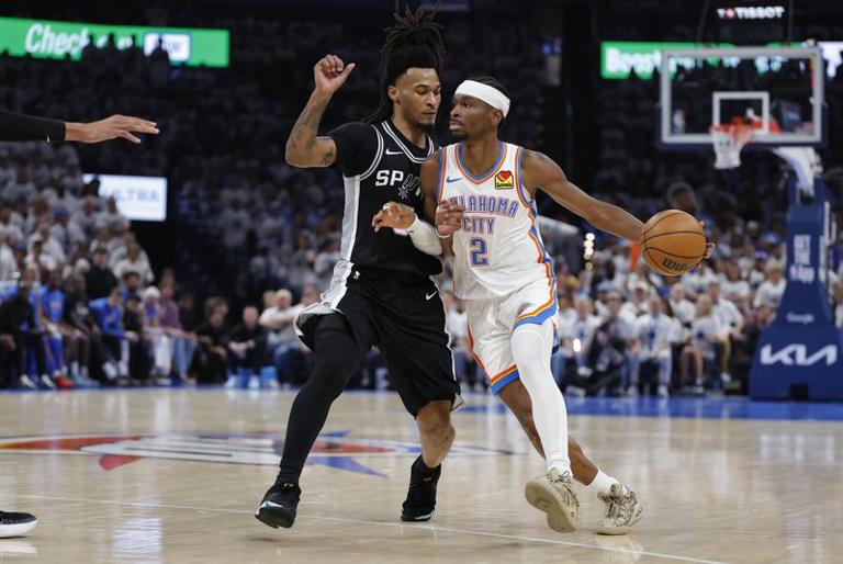 Shai Gilgeous-Alexander Powers Thunder past Spurs in Game 5